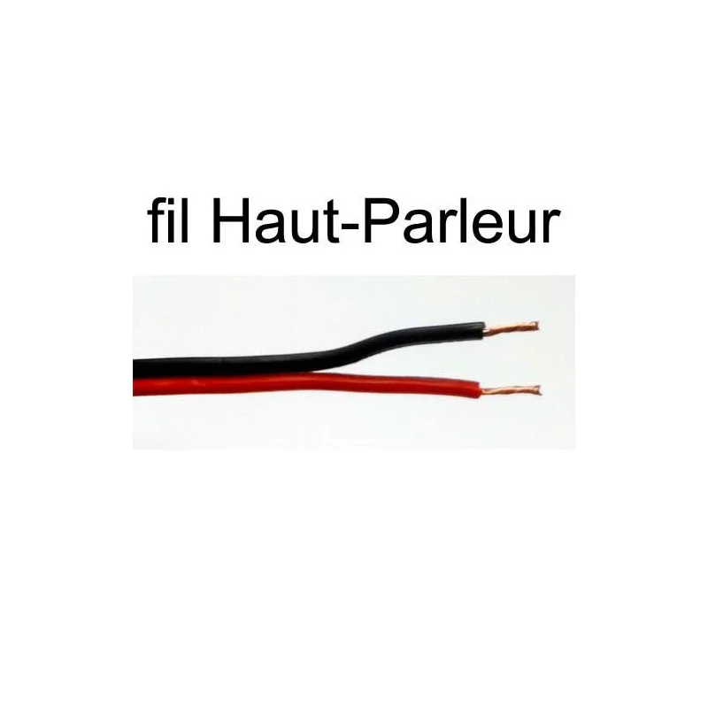 Câble Haut-Parleur - 0,5 mm² à 2,5 mm²