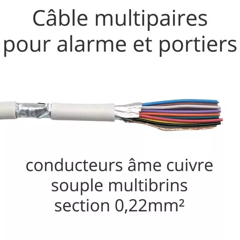 Câble Alarme souple