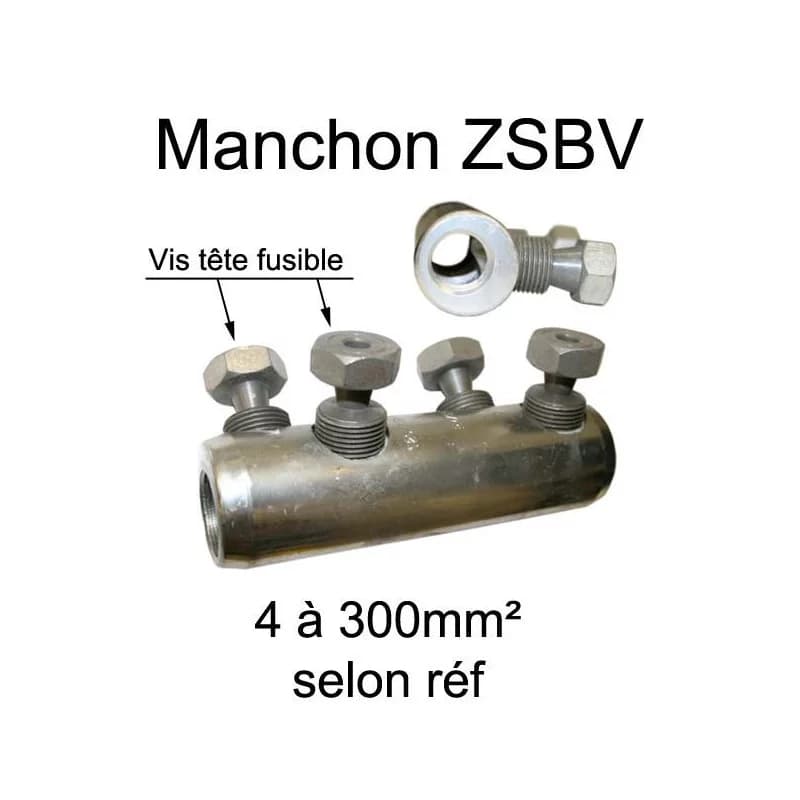 Manchon Cuivre - 16 mm² à 240 mm²