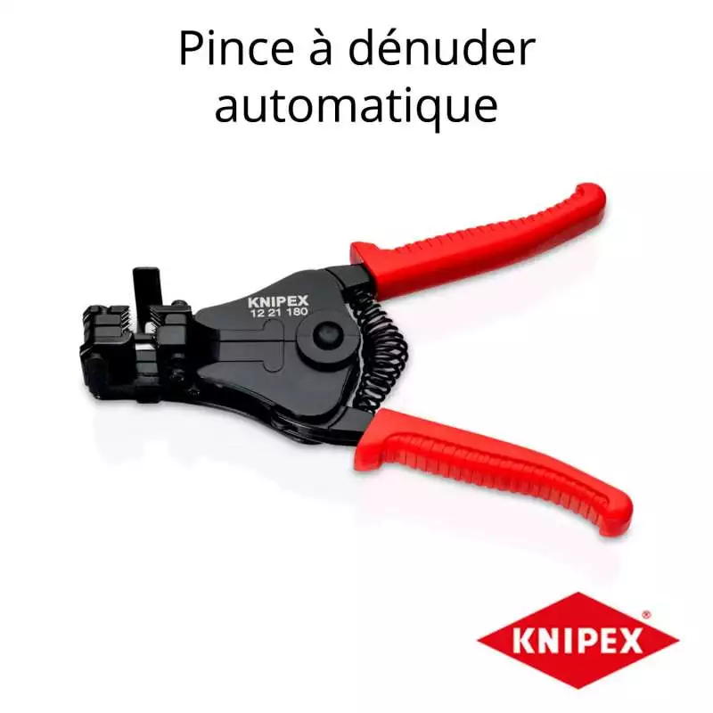 Pince à dénuder automatique Knipex 0,5-6mm²