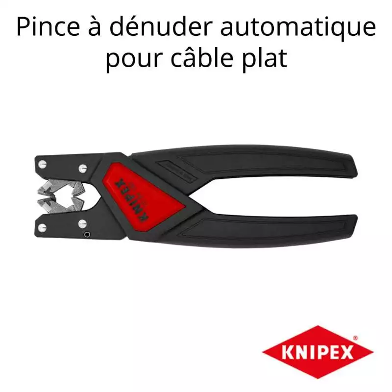 Pince à dénuder câble plat